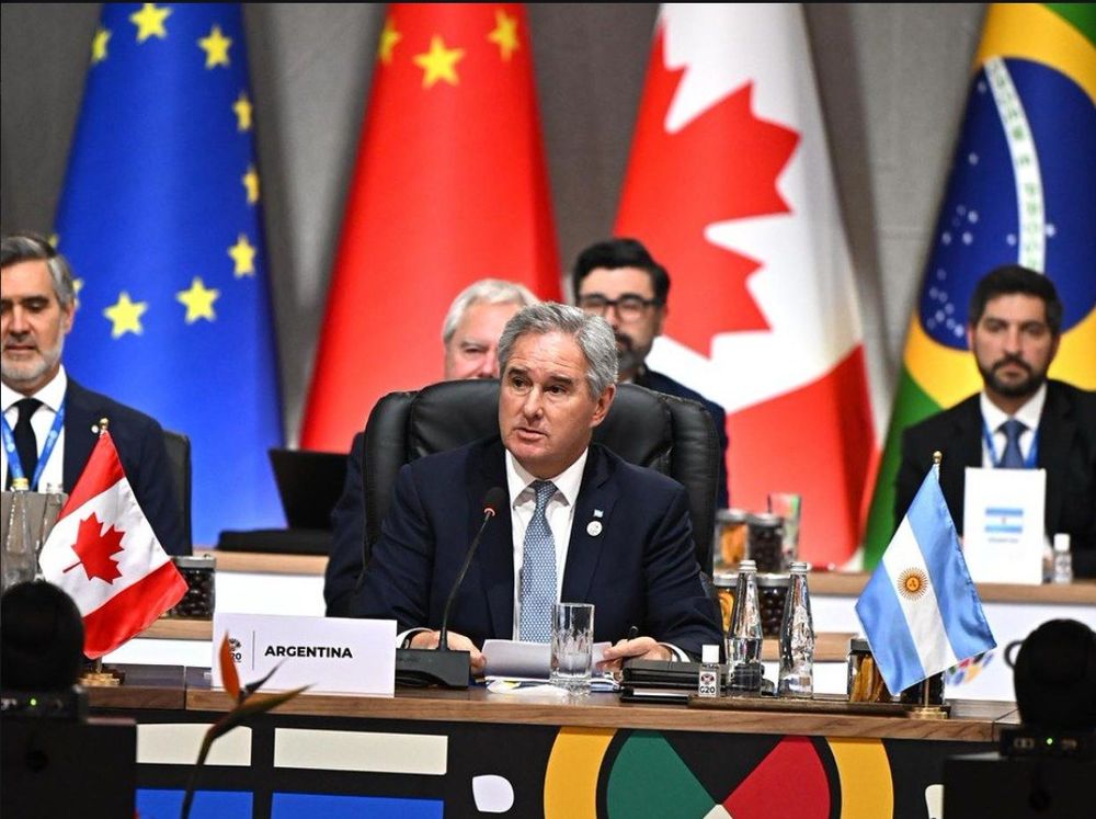 El canciller Pablo Quirno fue el representante argentino en el G20.&nbsp;