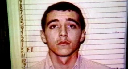 Kenneth Eugene Smith en el momento de su detención.
