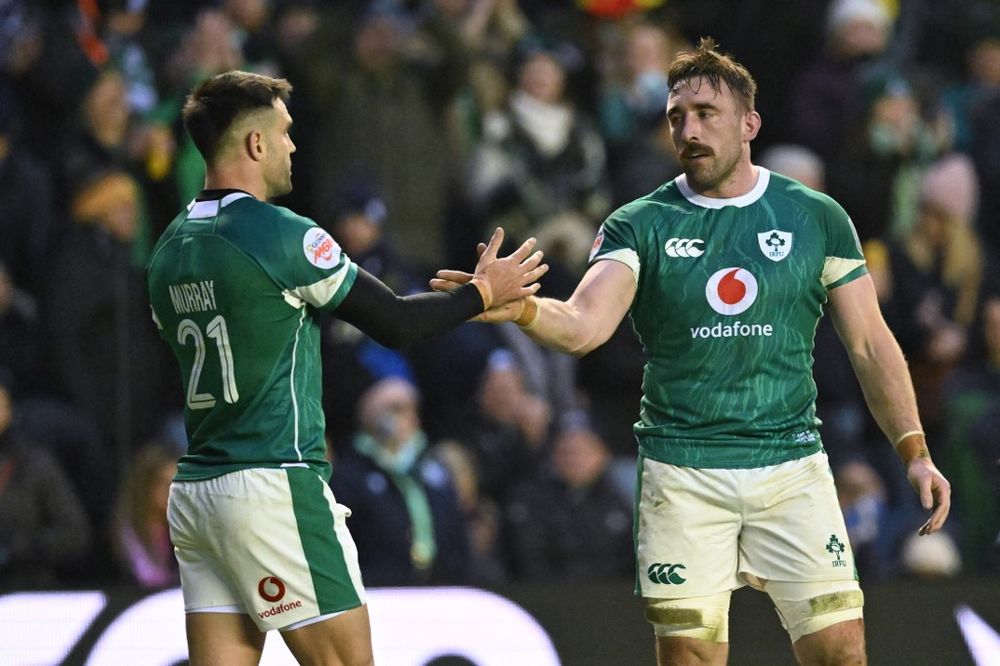 Conor Murray y Jack Conan Conor Murray y Jack Conan