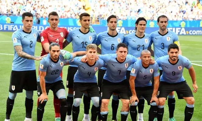 Las imágenes del partido de Uruguay contra Arabia Saudita