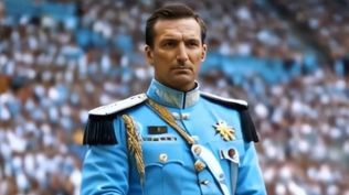 Lionel Scaloni vestido como un general en el spot de la AFA que hablas del Maracanazo de cara a la Copa América 2024