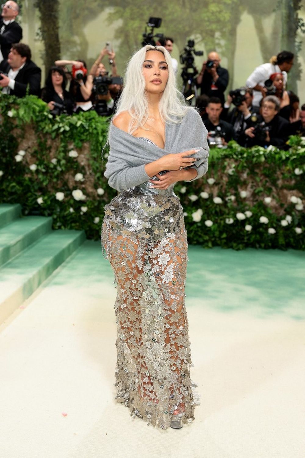 Kim Kardashian en la Met Gala 2024