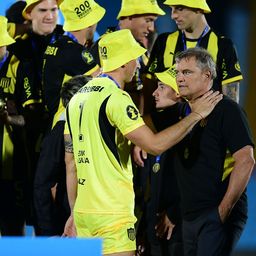 Sebastián Britos y Diego Aguirre en Peñarol