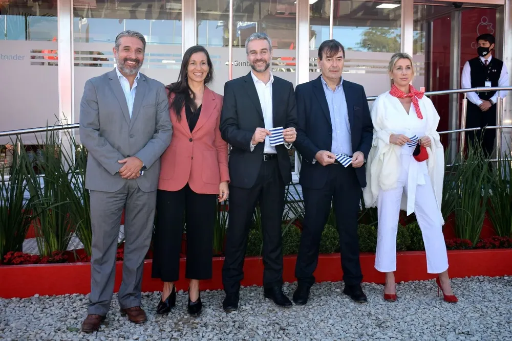 Gustavo Trelles, Ana Paula Aboal, Pablo Gaudio, Alejandro Sosa y Virginia Staricco
