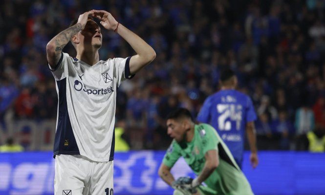 Matías Abaldo ante la U de Chile
