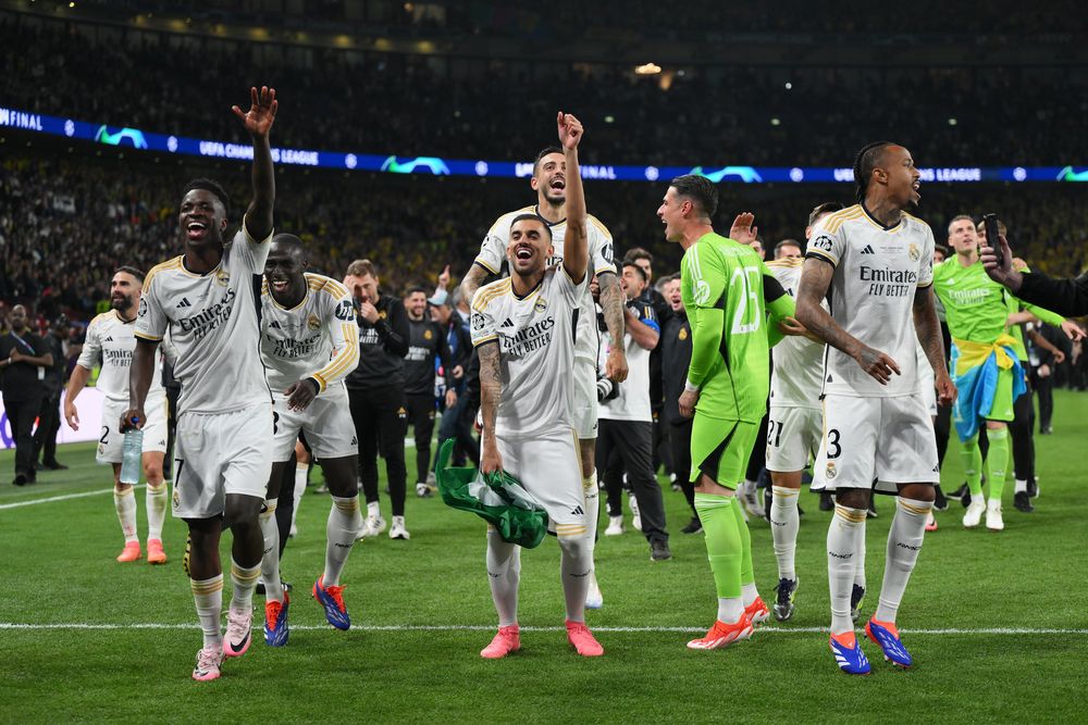 Real Madrid campeón de la UEFA Champions League.