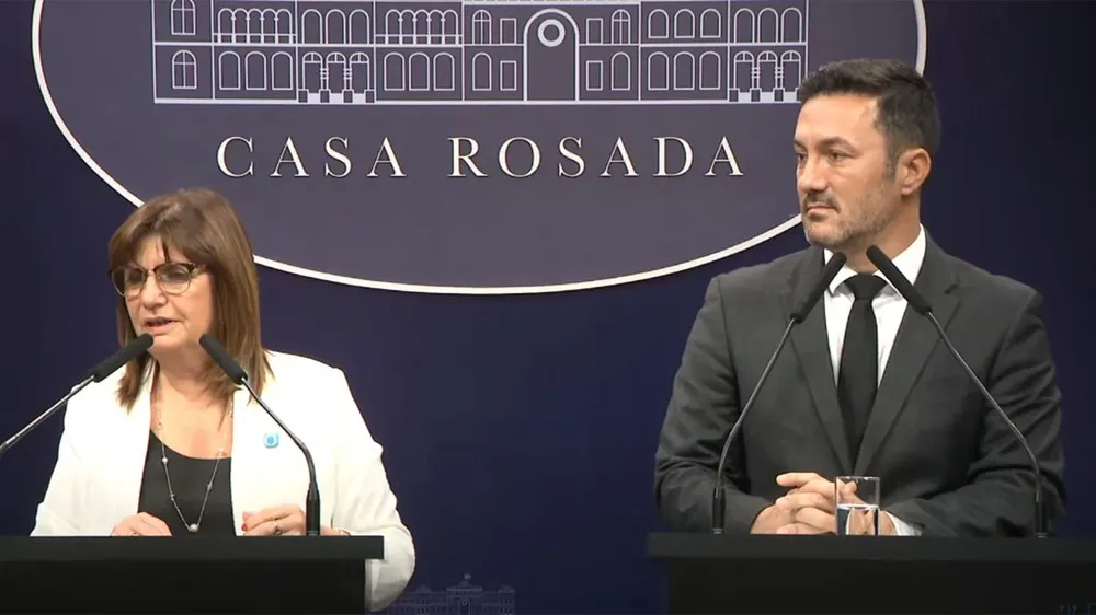 Los ministros de Seguridad, Patricia Bullrich, y de Defensa, Luis Petri, salieron al cruce de las declaraciones de la vicepresidenta Victoria Villarruel