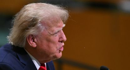 Donald Trump en la Asamblea General de la ONU.&nbsp;