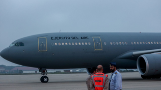 Avión del ejército del Aire.