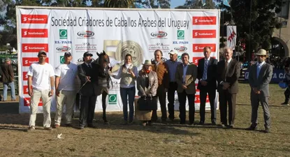Estancia Las Rosas fue protagonista en la pista de los caballos Árabes
