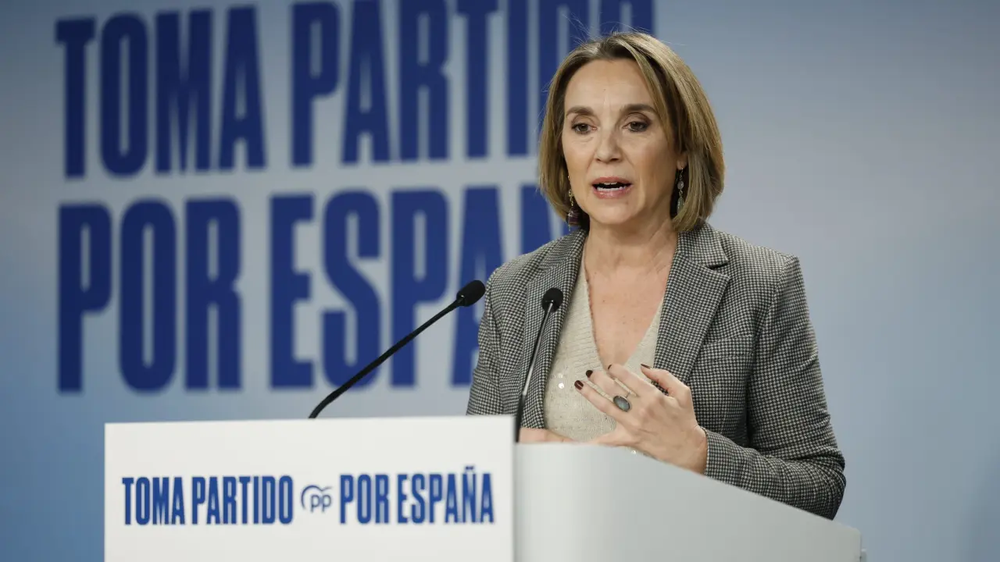 La vicesecretaria de Regeneración Institucional del PP, Cuca Gamarra. EFE.&nbsp;