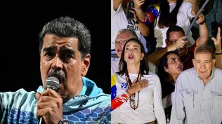 Nicolás Maduro, María Corina Machado y Edmundo González, protagonistas de las elecciones en Venezuela