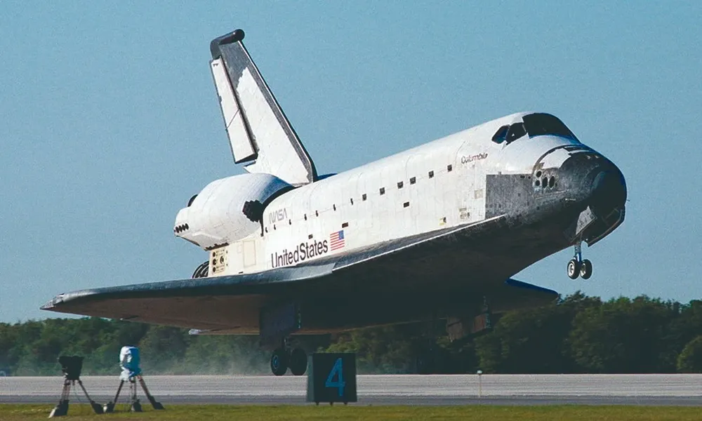 El transbordador Columbia