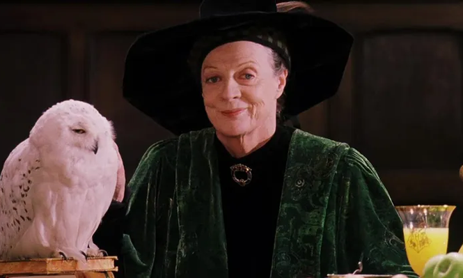 Maggie Smith en Harry Potter