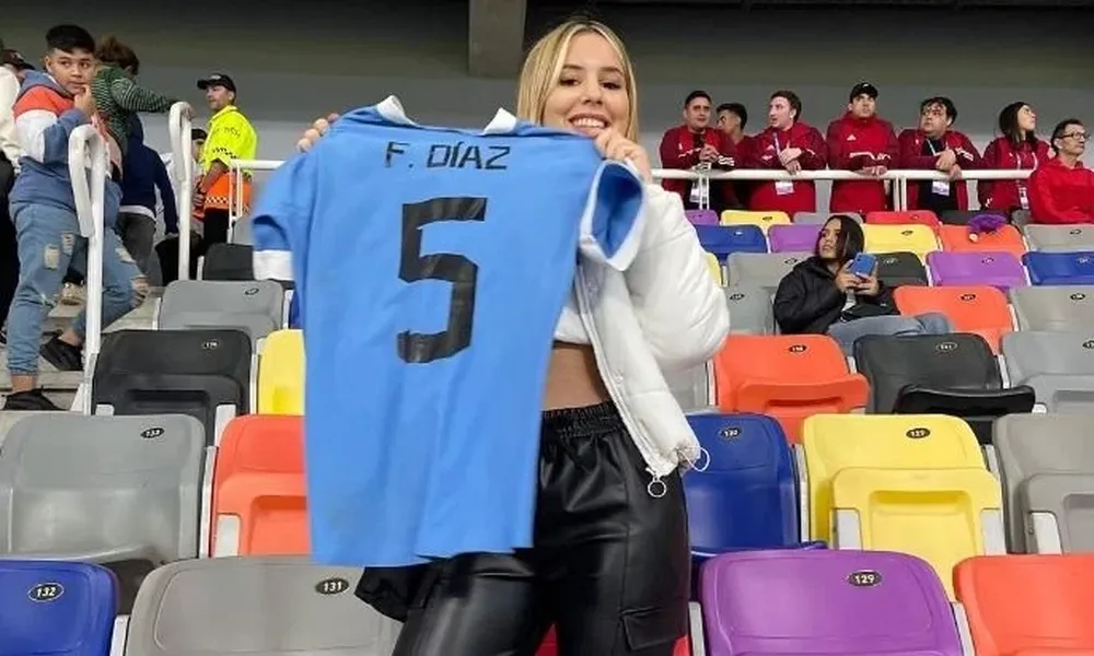 Martina Díaz, novia de Fabricio