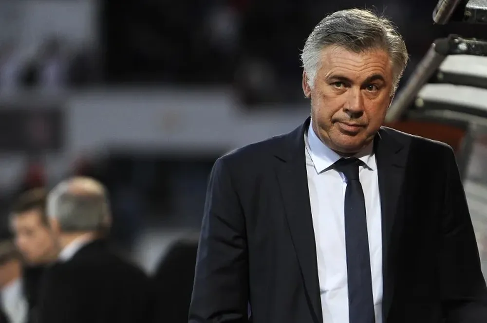 Carlo Ancelotti durante su etapa al frente del Real Madrid