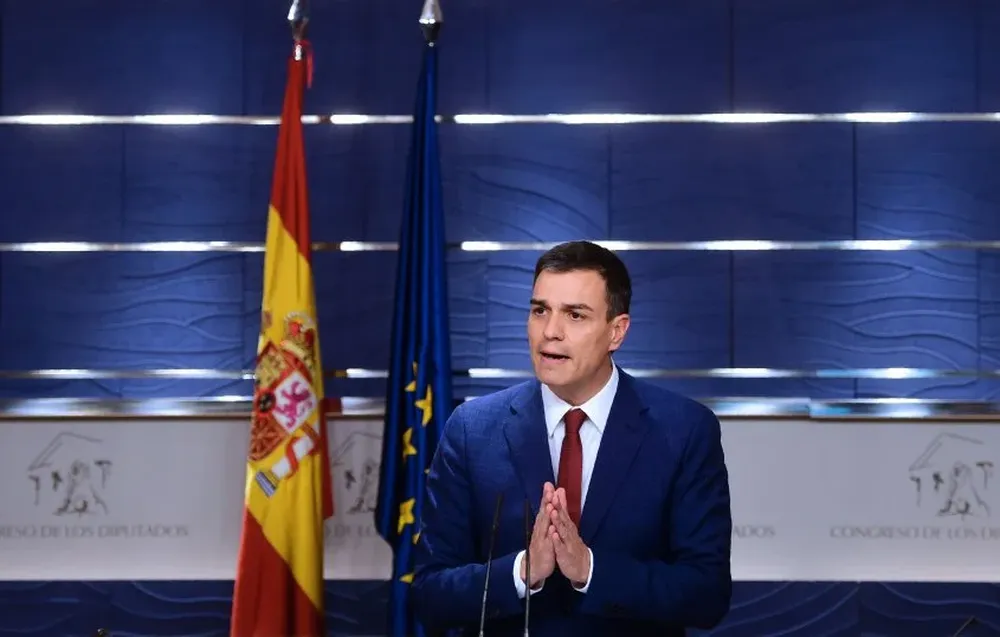 El líder del PSOE, Pedro Sánchez
