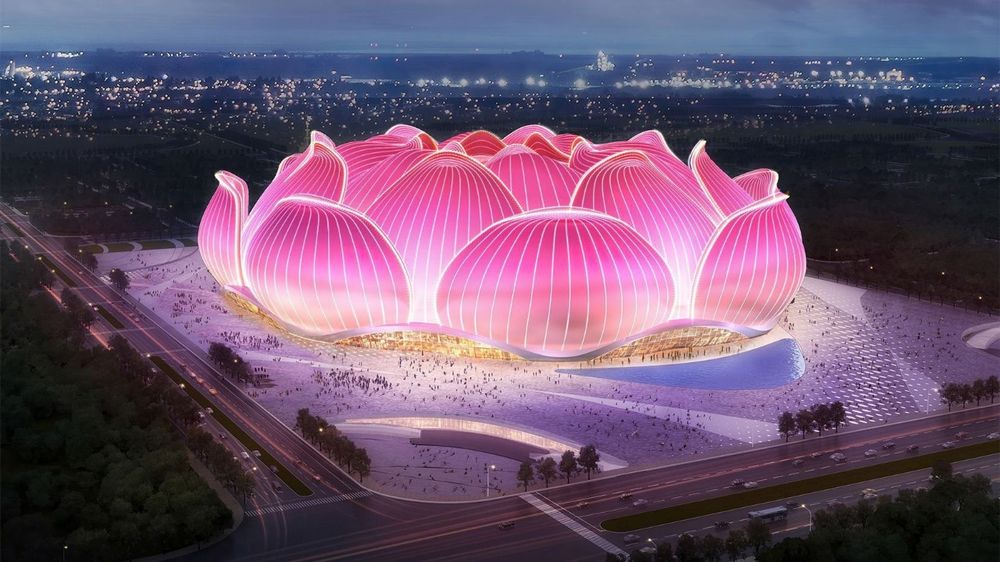 Estadio de Fútbol de la Montaña Tianmen (China)