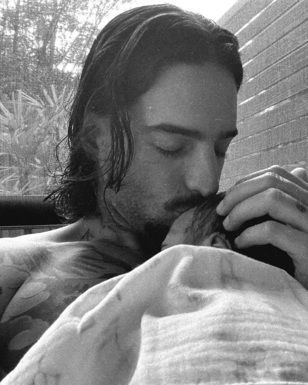 Maluma y su hija Paris