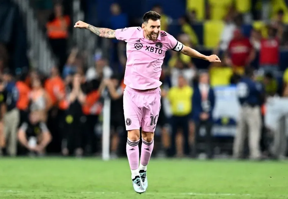 Messi campeón, los festejos