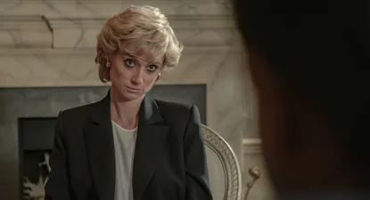Elizabeth Debicki como Diana en la temporada anterior