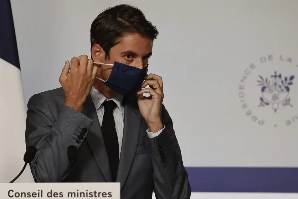 Vocero del gobierno, Gabriel Attal