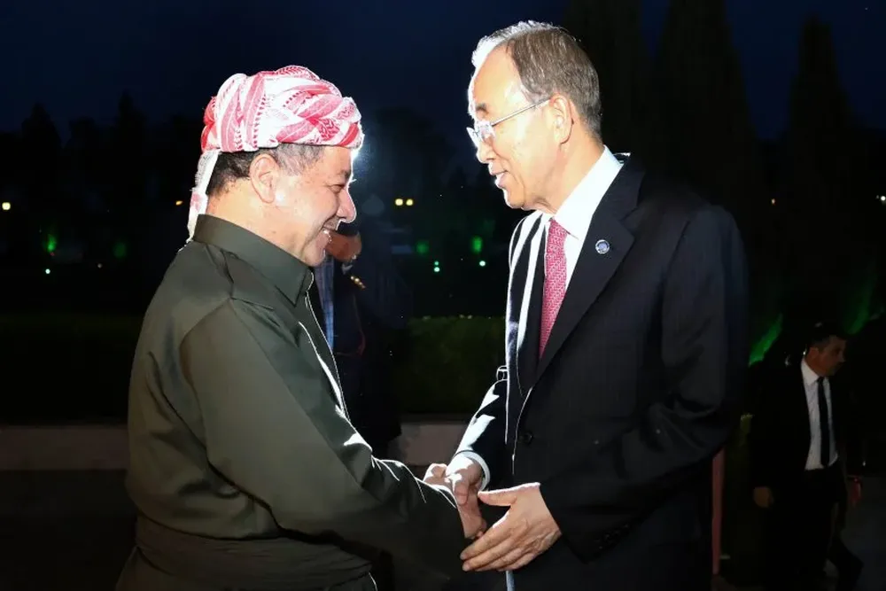 La visita del secretario de la ONU a Irak es histórica.