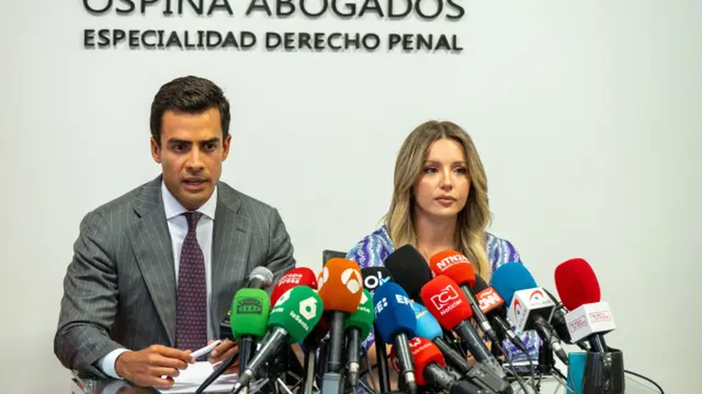 Los abogados de la familia de Edwin Arrieta, Juan Gonzalo Ospina y Beatriz Uriarte