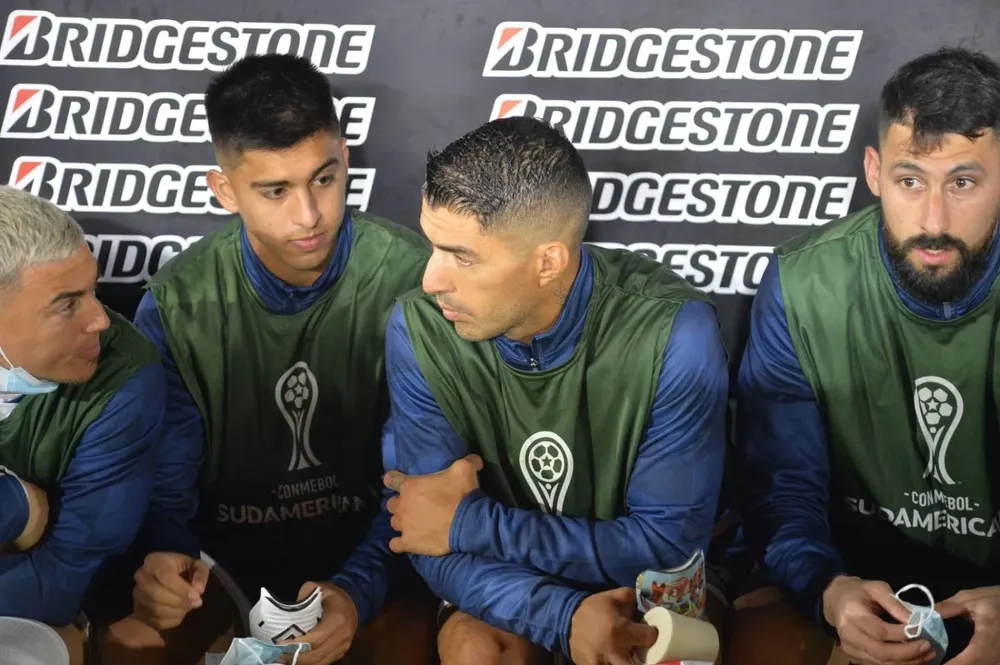 Martín Rodríguez con Suárez, Laborda y Almeida