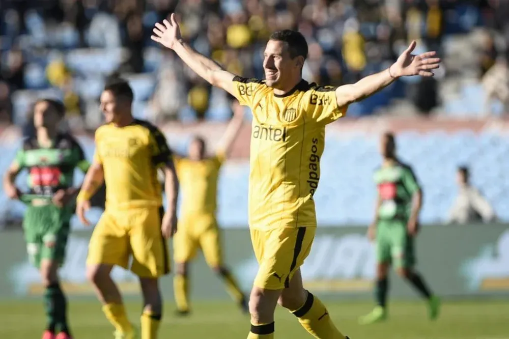 El festejo de Maxi Rodríguez