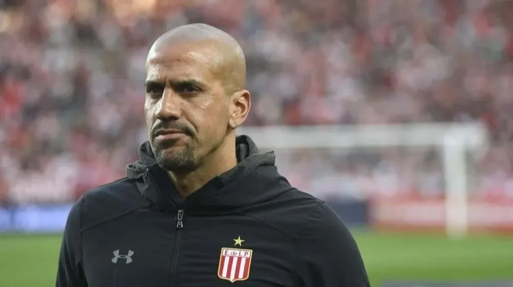 Juan Sebastián Verón, presidente de Estudiantes de La Plata.