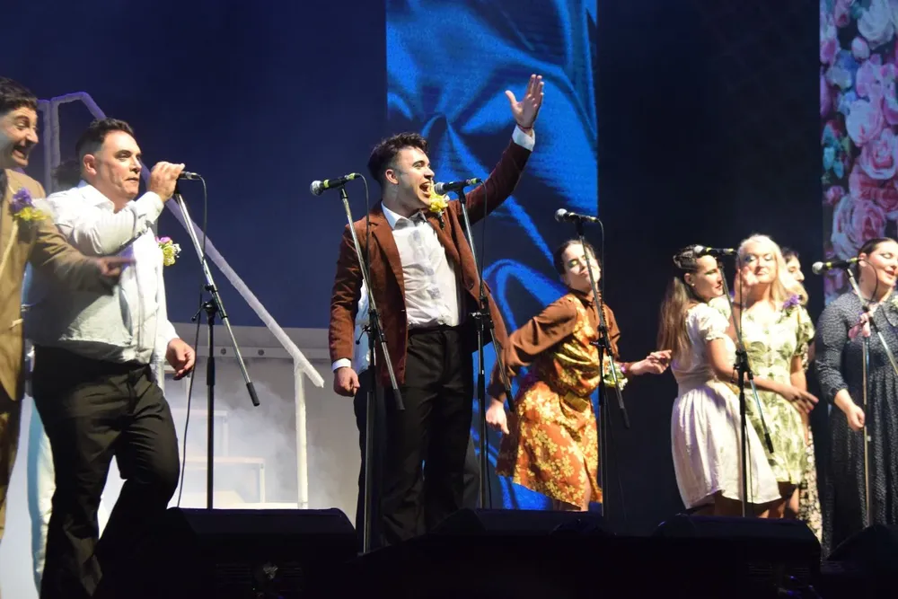 Parodistas Los Muchachos, primer premio en su categoría en 2023.