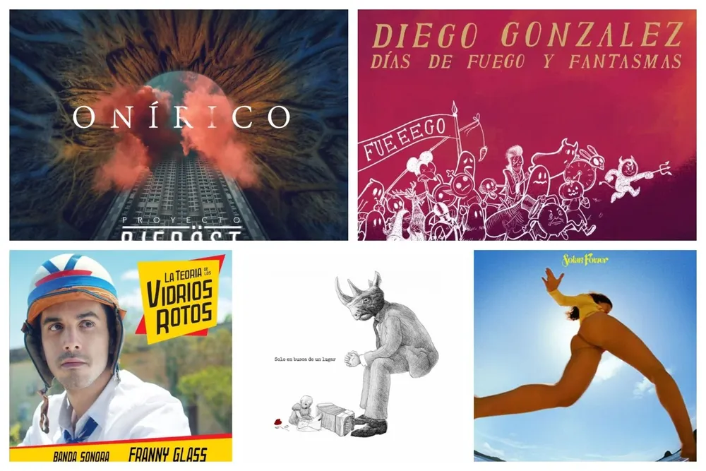 Las portadas de los discos recomendados de este mes