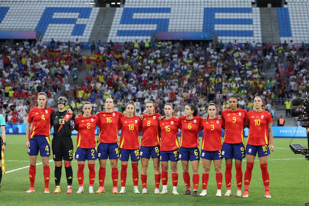 La selección española quiere la de bronce.