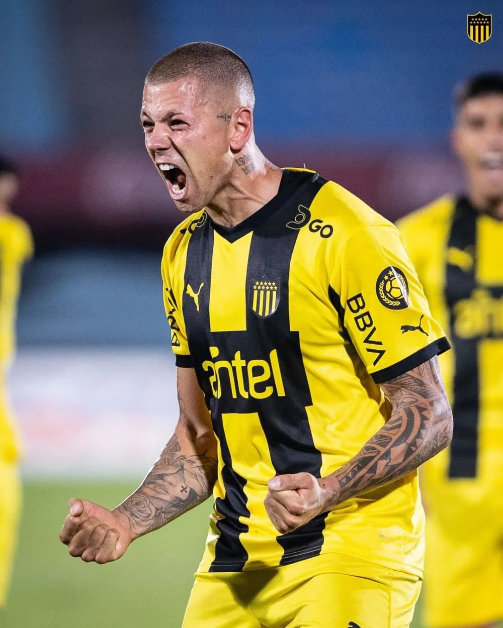 El festejo de Leo Coelho