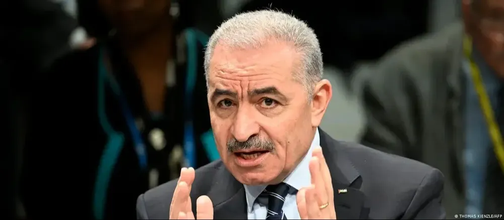 El renunciante primer ministro palestino en Cisjordania, Mohammad Shtayyeh.
