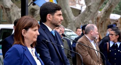 Patricia Bullrich y Maximiliano Pullaro destacaron la baja de las tasas de criminalidad en Rosario.