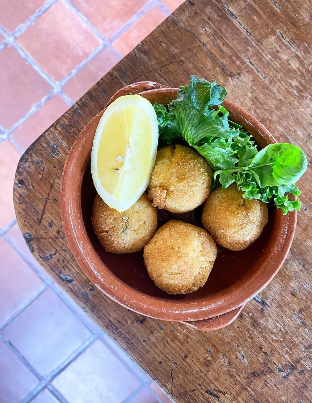 Croquetas de mariscos