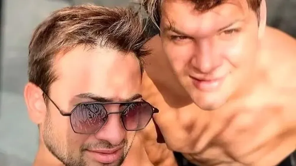 Emmanuel de GH y su pareja, Nicolás