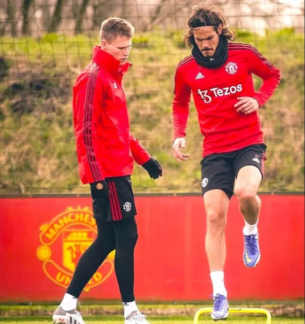 Cavani en Manchester