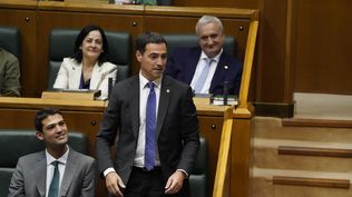 Imanol Pradales fue investido presidente del Pais Vasco