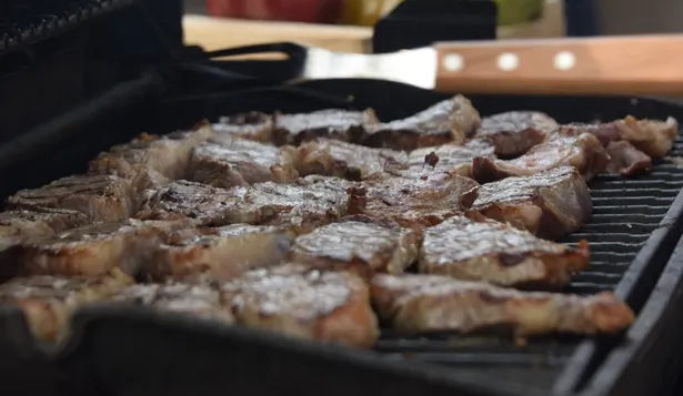 El asado es una tradición también en el fútbol