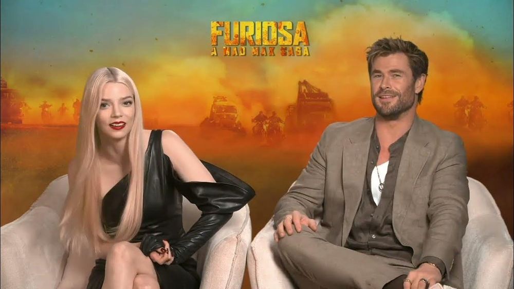 El video viral: Anya Taylor-Joy le enseñó palabras en español a Chris Hemsworth