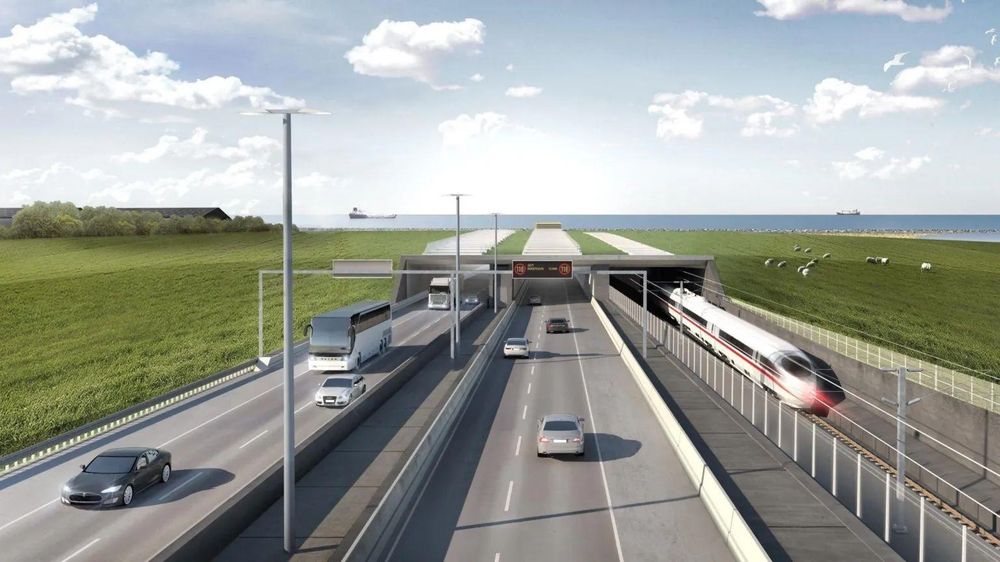 El túnel terminado reducirá drásticamente los tiempos de viaje entre Hamburgo y Copenhague.