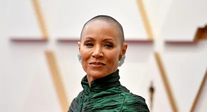 Jada Pinkett-Smith en la alfombra roja de los Oscar