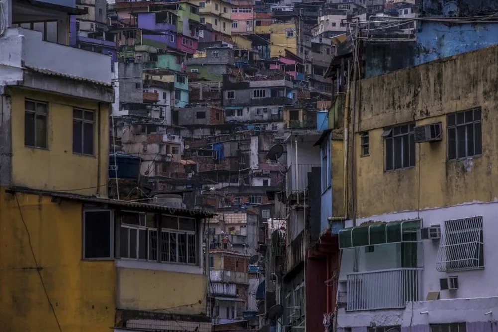 Archivo. La Rocinha, una de la favelas de Brasil