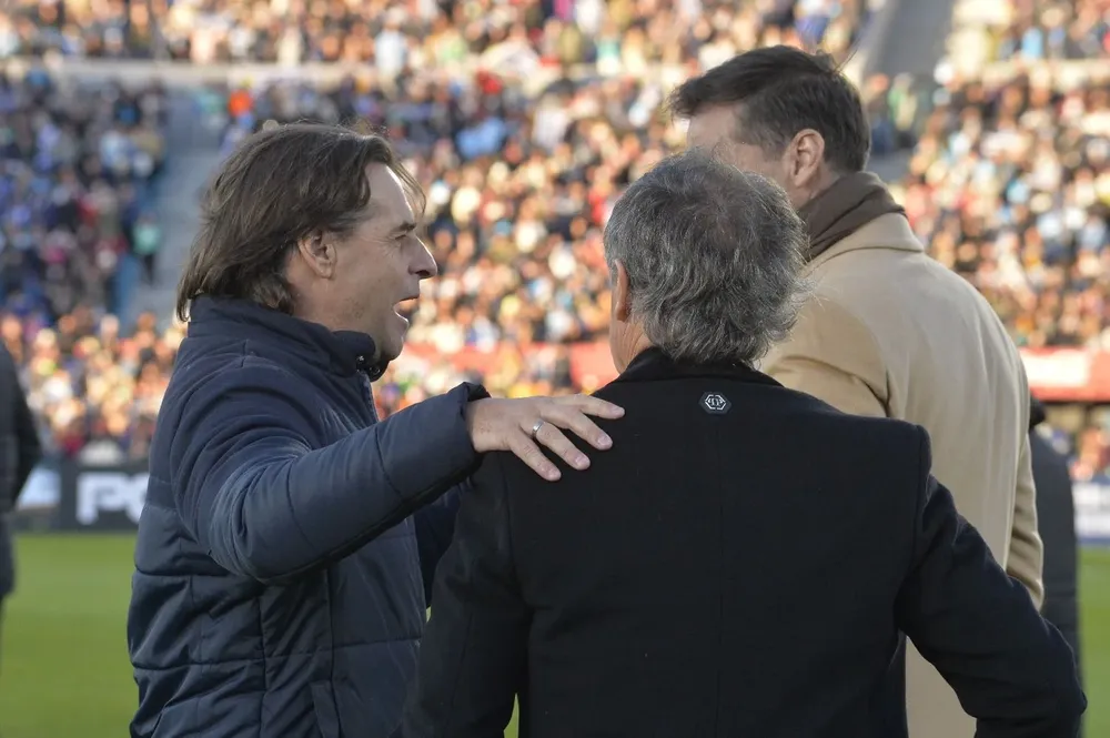 Luis Lacalle Pou y su reencuentro con el profe Ortega
