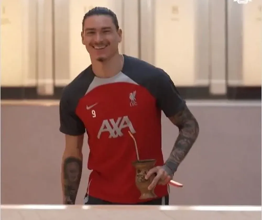 La sonrisa de Darwin Núñez