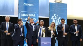 Argentina será sede de un partido del Mundial 2030: Karina Milei y Claudio Chiqui Tapia acercan posiciones tras meses de tensiones