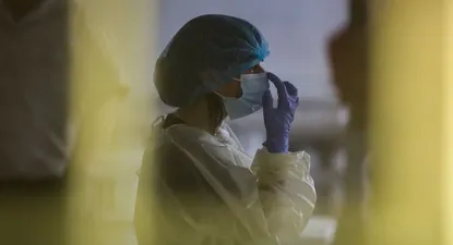 Trabajadora de la salud